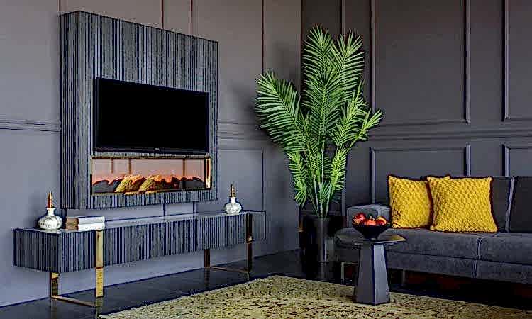 Fireplace Tv Ünitesi - MN Mira